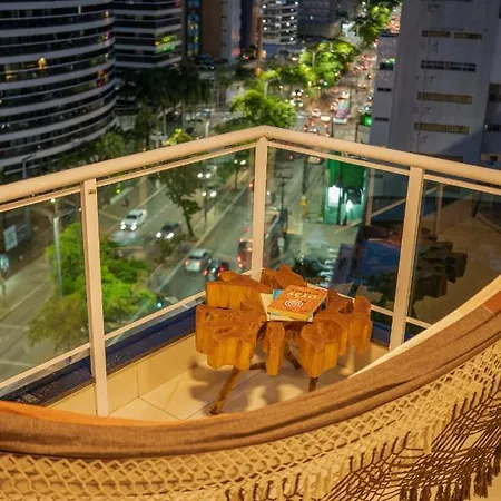 Apartamento Vista Mar Melhor Localizacao Da Cidade Fortaleza  Exterior foto